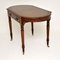 Antique Victorian Leather Top Writing Desk, Image 3