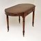Antique Victorian Leather Top Writing Desk 5