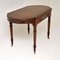 Antique Victorian Leather Top Writing Desk, Image 5