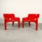 Lounge Chairs by Vico Magistretti for Artemide, 1970s, Set of 2 1