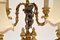 French Gilt Metal Candelabra Table Lamp, 1930s, Image 6