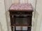 Vintage Mahogany and Marble Top Nightstand 10
