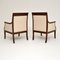 Antique Swedish Inlaid Armchairs, Set of 2, Image 10