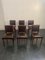 Art Deco Elm, Maple & Leatherette Dining Chairs, 1940s, Set of 6 1