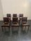 Art Deco Elm, Maple & Leatherette Dining Chairs, 1940s, Set of 6, Image 1
