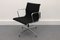 Black & Aluminium EA 108 Swivel Armchairs by Eames for Vitra, 2000s, Set of 4 11