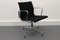 Black & Aluminium EA 108 Swivel Armchairs by Eames for Vitra, 2000s, Set of 4 16