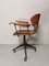 Wooden Swivel Chair in Teak and Plywood by Carlo Ratti for Legni Curvati, 1950s 3