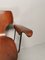 Wooden Swivel Chair in Teak and Plywood by Carlo Ratti for Legni Curvati, 1950s 8