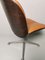 Rosewood and Leather Swivel Chair by Ico Luisa Parisi for MIM, 1950s, Image 8