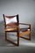 Mid-Century Danish Oak & Dark Brown Leather Safari Armchair by Poul Hundevad for Vamdrup 7