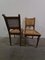 Antique Art Nouveau Walnut Side Chairs, Set of 4, Image 2