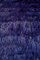 Blaugrauer Angkorine Woll Teppich Läufer 4