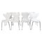 Model 3107 Chairs by Arne Jacobsen for Fritz Hansen, Set of 8 1