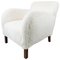 Easy Chair in Sheep Wool from Fritz Hansen, 1930s, Image 1