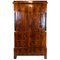 Late Empire Cabinet with Hand-Polished Mahogany & Cherry Interior, 1840s 1