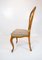 Rococo Dining Room Chairs in Light Mahogany, 1760s, Set of 6, Image 4
