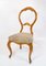 Rococo Dining Room Chairs in Light Mahogany, 1760s, Set of 6, Image 3