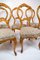 Rococo Dining Room Chairs in Light Mahogany, 1760s, Set of 6 2