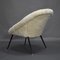 Sheep Wool Armchair in the style of Fritz Neth, 1970s 5