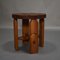 Pinewood Stool, 1960s, Image 6