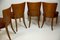 Art Deco Model H-214 Dining Chairs by Jindrich Halabala for Up Závody, Set of 4 8