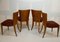 Art Deco Model H-214 Dining Chairs by Jindrich Halabala for Up Závody, Set of 4 2