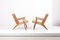 CH25 Easy Chairs by Hans J. Wegner for Carl Hansen, Set of 2, Image 2