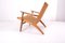 CH25 Easy Chairs by Hans J. Wegner for Carl Hansen, Set of 2, Image 11