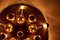 Lampada da parete Sputnik Space Age grande in ottone di Cosack, Immagine 9