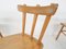 Moderne skandinavische Birkenholz Stühle mit Sprossen, 1950er, 6er Set 6