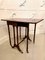 Antique George III Mahogany Spider Leg Drop-Leaf Table, Early 19th Century 9
