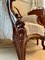 Antique Victorian Mahogany Carved Library Chair, 19th Century 7