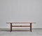 Model AT-10 Coffee Table in Teak and Cane by Hans J. Wegner for Andreas Tuck, 1950s, Image 4