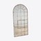 White Arched Factory Window Mirror, Image 1