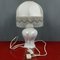 Vintage Pearl Colored Ceramic Table Lamp, 1970s 10
