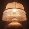 Vintage Pearl Colored Ceramic Table Lamp, 1970s 6