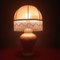 Vintage Pearl Colored Ceramic Table Lamp, 1970s 3