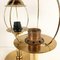Lámparas de mesa de metal dorado de Sijaj Hrastnik. Juego de 2, Imagen 8