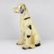 Large Vintage Glazed Ceramic Dog Figurine, 1960s 8