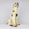 Large Vintage Glazed Ceramic Dog Figurine, 1960s 5