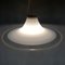 Murano Glass White Pendant Lamp, Italy, 1970s 5