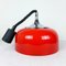 Mid-Century Red Pendant Lamp by Meblo for Harvey Guzzini, 1970s, Italy 2