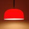 Lampada a sospensione Mid-Century rossa di Meblo per Harvey Guzzini, anni '70, Italia, Immagine 5