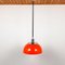 Lampe à Suspension Modèle Faro Orange Mid-Century par Meblo pour Harvey Guzzini 3