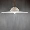 Mid-Century White Murano Glass Pendant Lamp, Italy, 1970s, Image 8