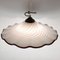 Vintage Swirl Murano Glass Pendant Lamp, Italy, 1970s 7
