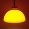 Mid-Century Orange Glass Pendant Lamp, 1970s 6