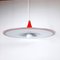 Mid-Century Red Pendant Lamp, Italy, 1960s 5