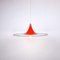 Mid-Century Red Pendant Lamp, Italy, 1960s 2